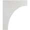 Ekena Millwork 3 1/2"W x 10"D x 12"H Clarksville Wood Vintage Decor Bracket, Chalk Dust White BKTWD04X10X12CVWH - alternate 2